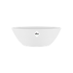 brussels oval 36cm weiss